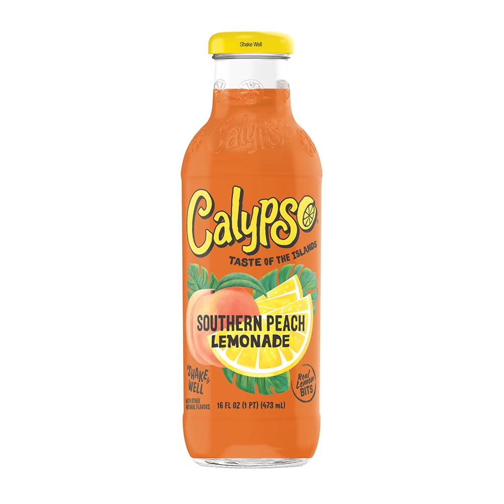 Calypso Southern Peach Lemonade 16FlOz