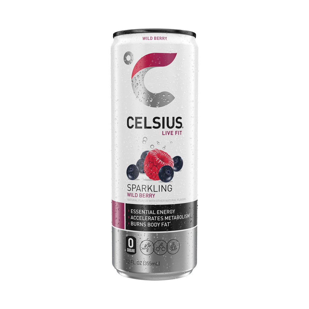 CELSIUS Sparkling Wild Berry – 12 oz