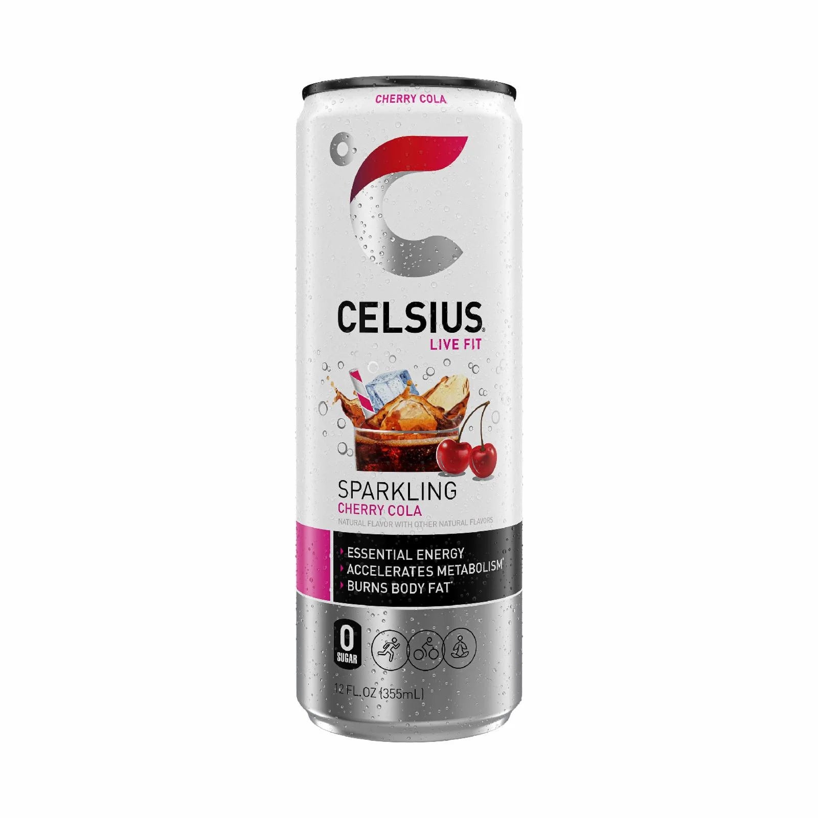 CELSIUS Sparkling Cherry Cola – 12 oz