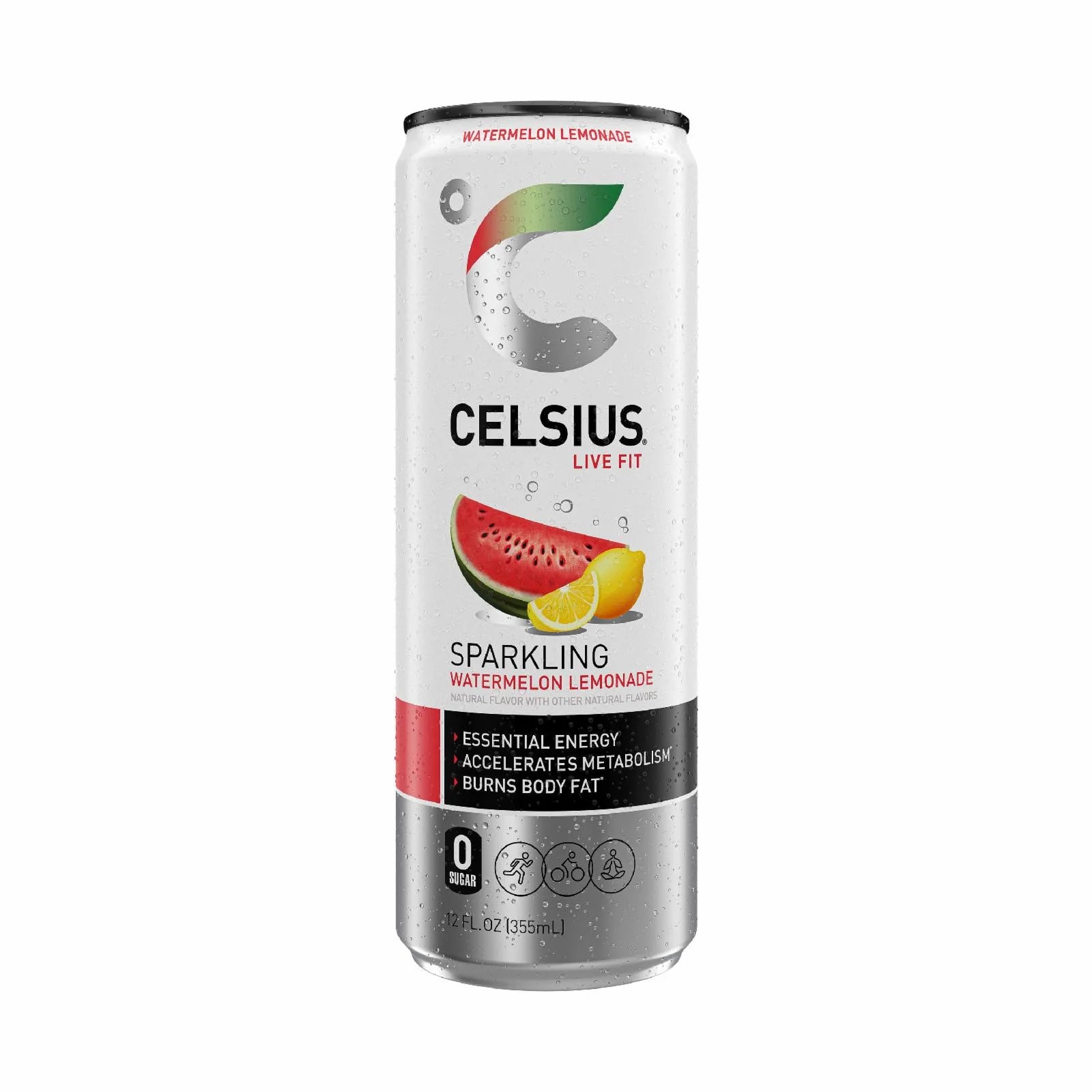 CELSIUS Sparkling Watermelon Lemonade – 12 oz