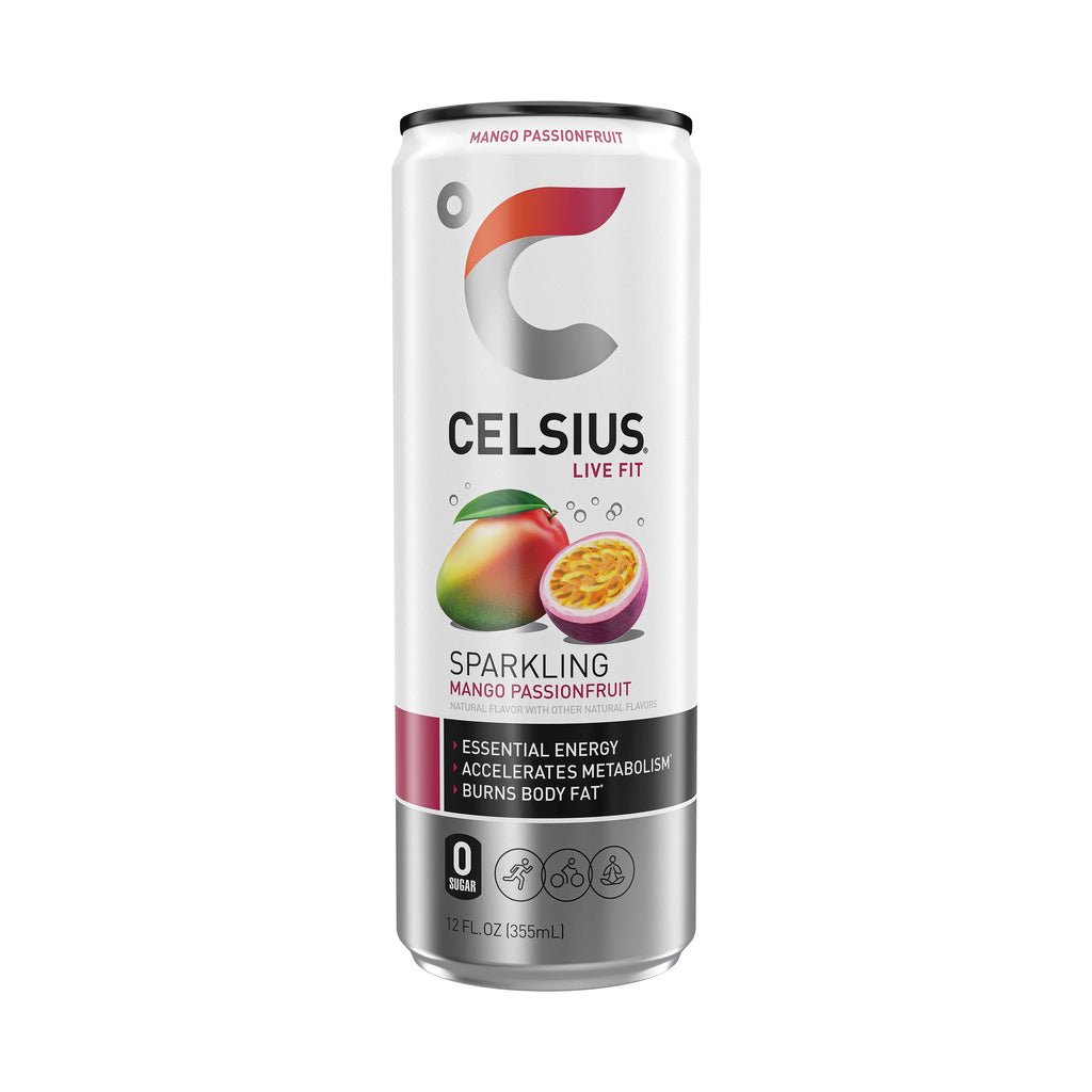CELSIUS Sparkling Mango Passionfruit – 12 oz