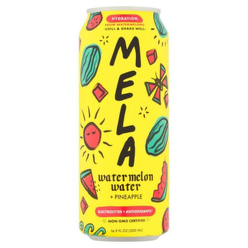 Mela Watermelon Water Pineapple 16.9 oz