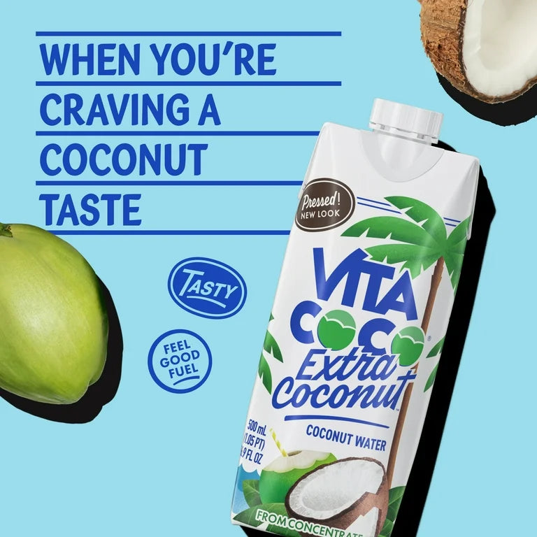 Vita Coco Extra Coconut Coconut Water 16.9 oz