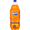Fanta Orange Soda Pop Bottle, 2 Liter