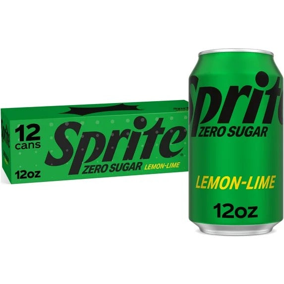 Sprite Zero Sugar Lemon Lime 12 pack