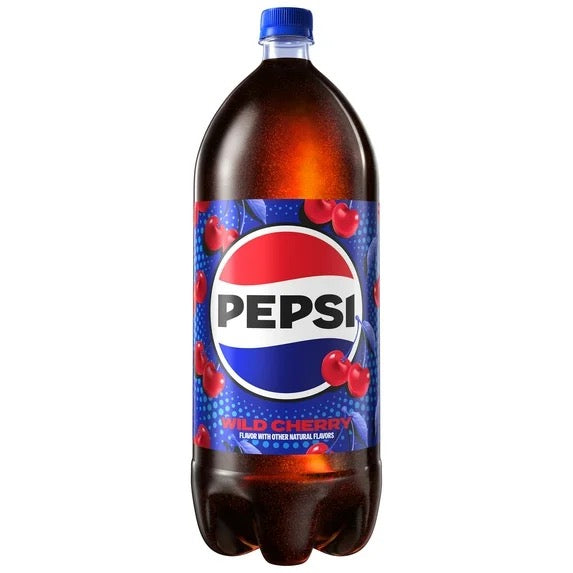 Pepsi Cola Wild Cherry Soda 2 Liter
