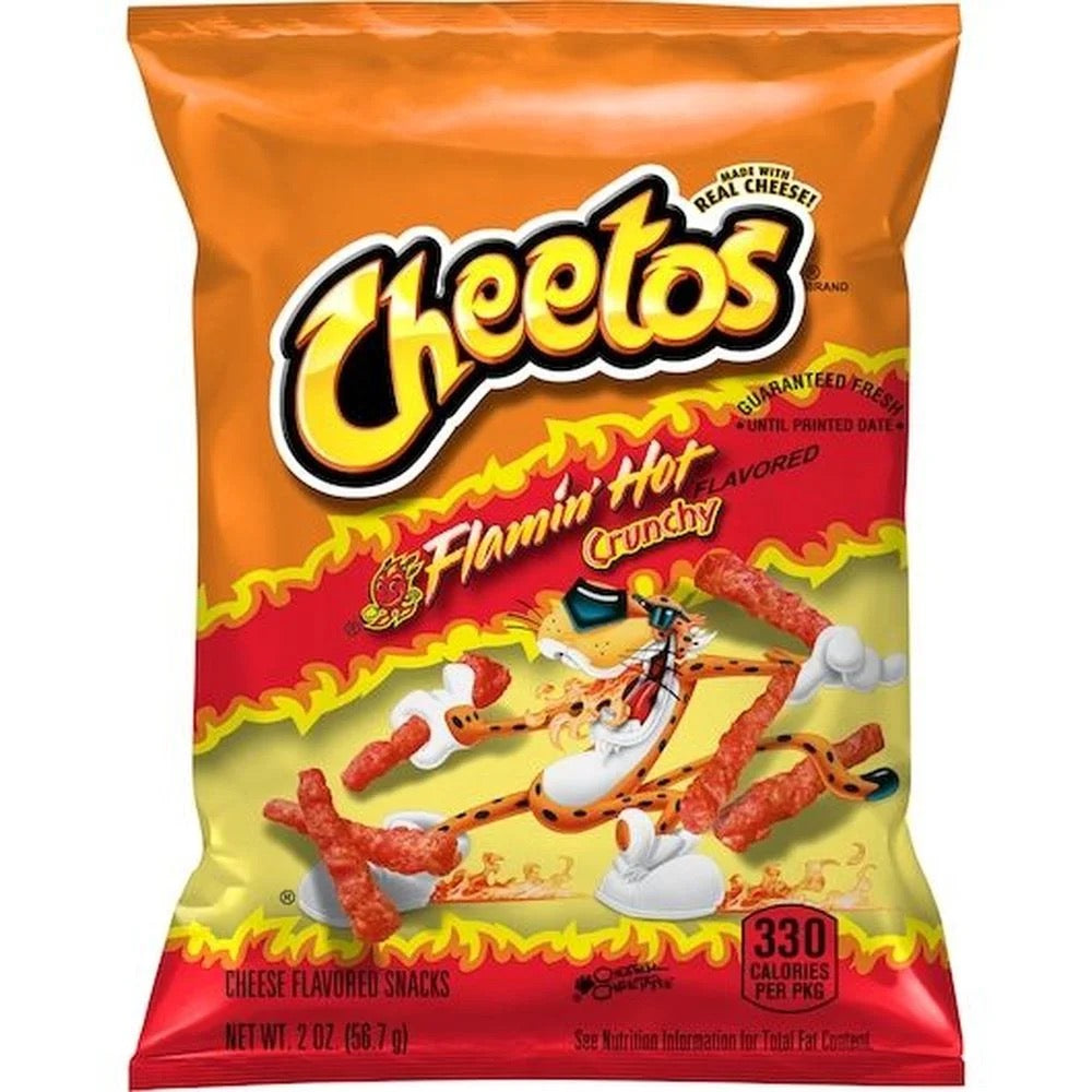 Cheetos Crunchy Flamin Hot 2 Ounce