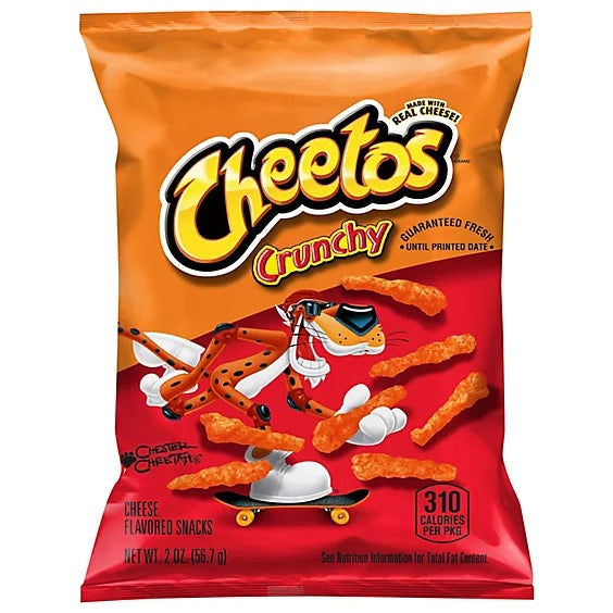 Crunchy Cheese Flavored Snack 2 oz Bag