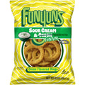 Funyuns Sour Cream & Onion Rings Snacks 2 oz Bag
