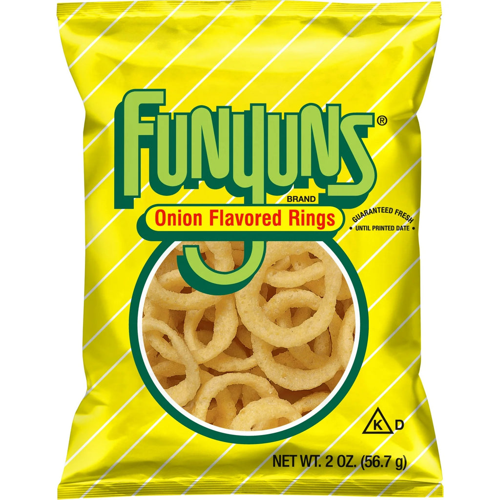Funyuns Onion Flavored Rings Regular 2oz Bag