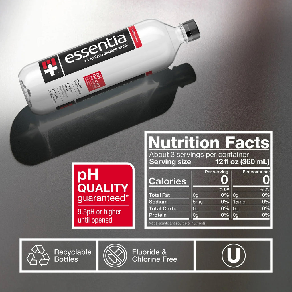 Essentia Bottled Water 1 Liter