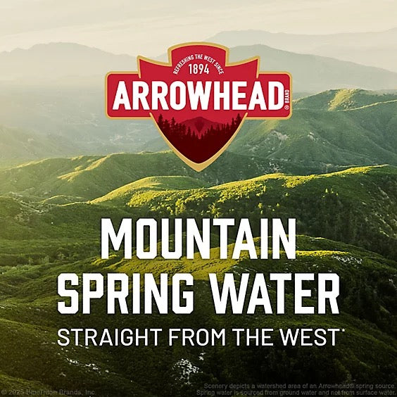Arrowhead Mountain Spring Water 1 Liter