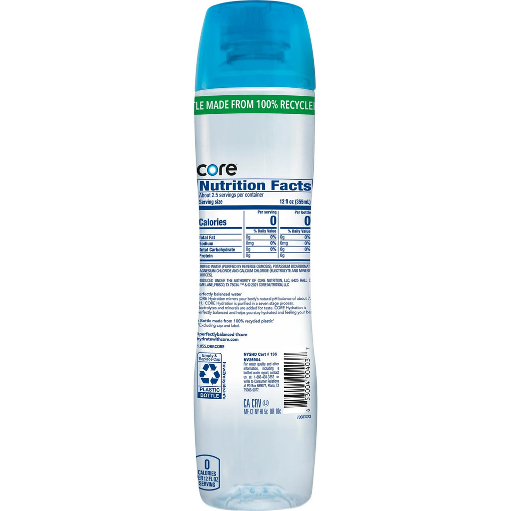 CORE Hydration Perfectly Balanced Water 1 Liter