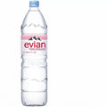evian Natural Spring Water Bottle 1.5 Liter