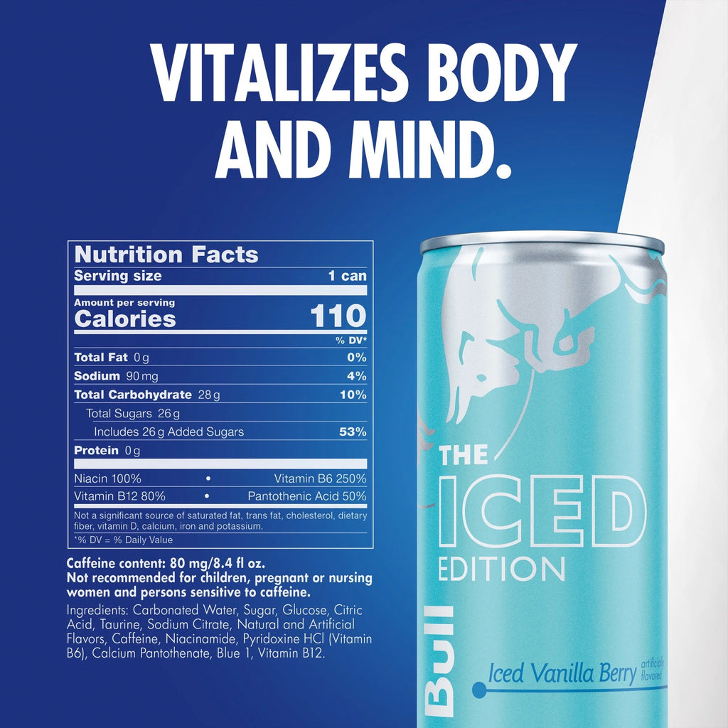 Red Bull Iced Vanilla Berry 8.4 fl.oz.