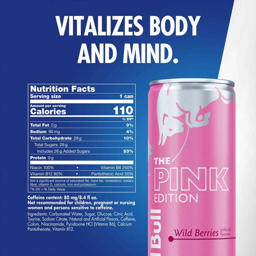 Red Bull Wild Berries 8.4 fl. oz.