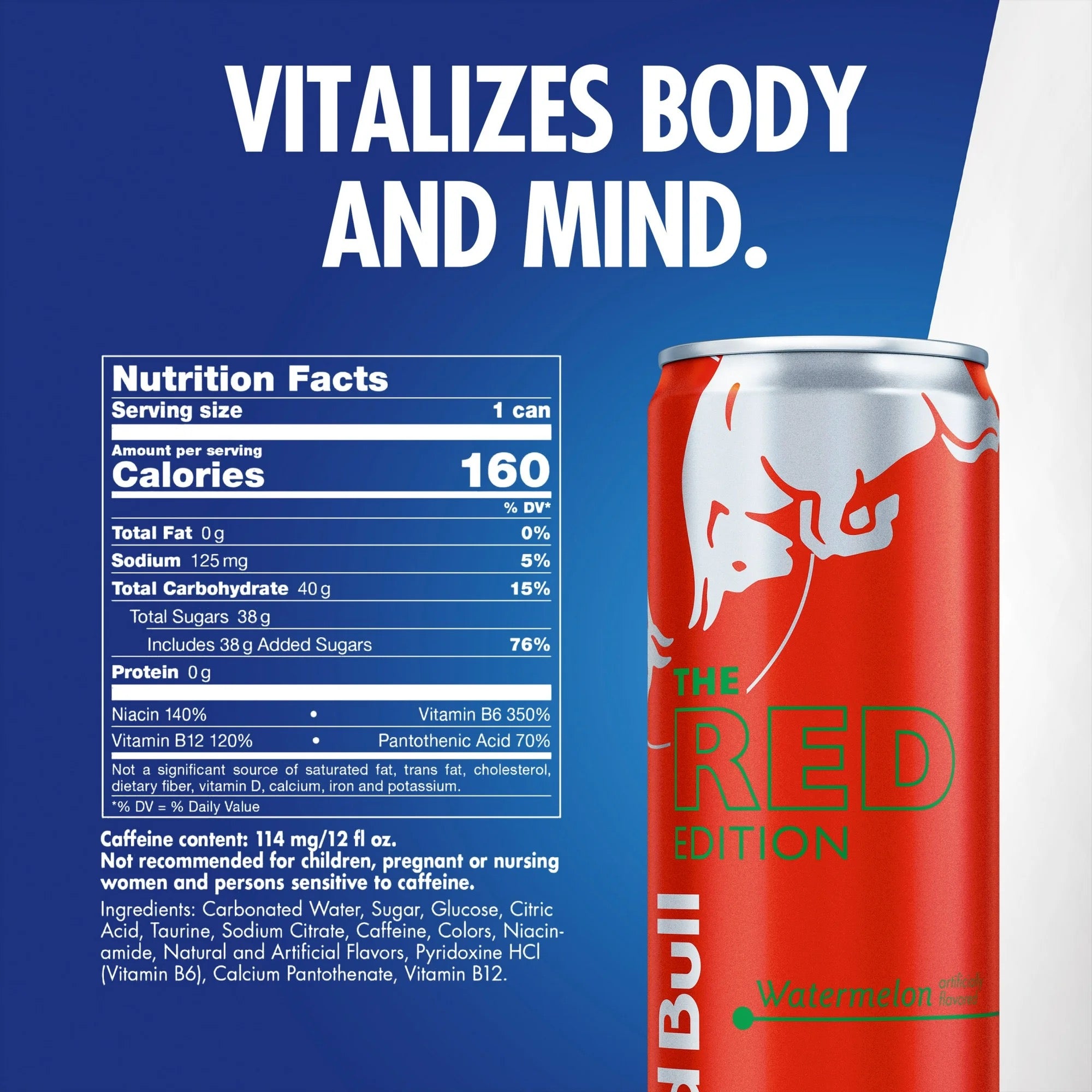 Red Bull Red Edition Watermelon 12 fl. oz.