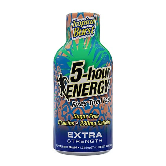 5-hour ENERGY Tropical Burst Extra Strength Shot - 1.93 Fl. Oz