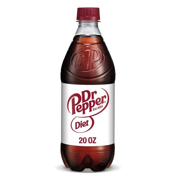 Diet Dr Pepper 20 oz