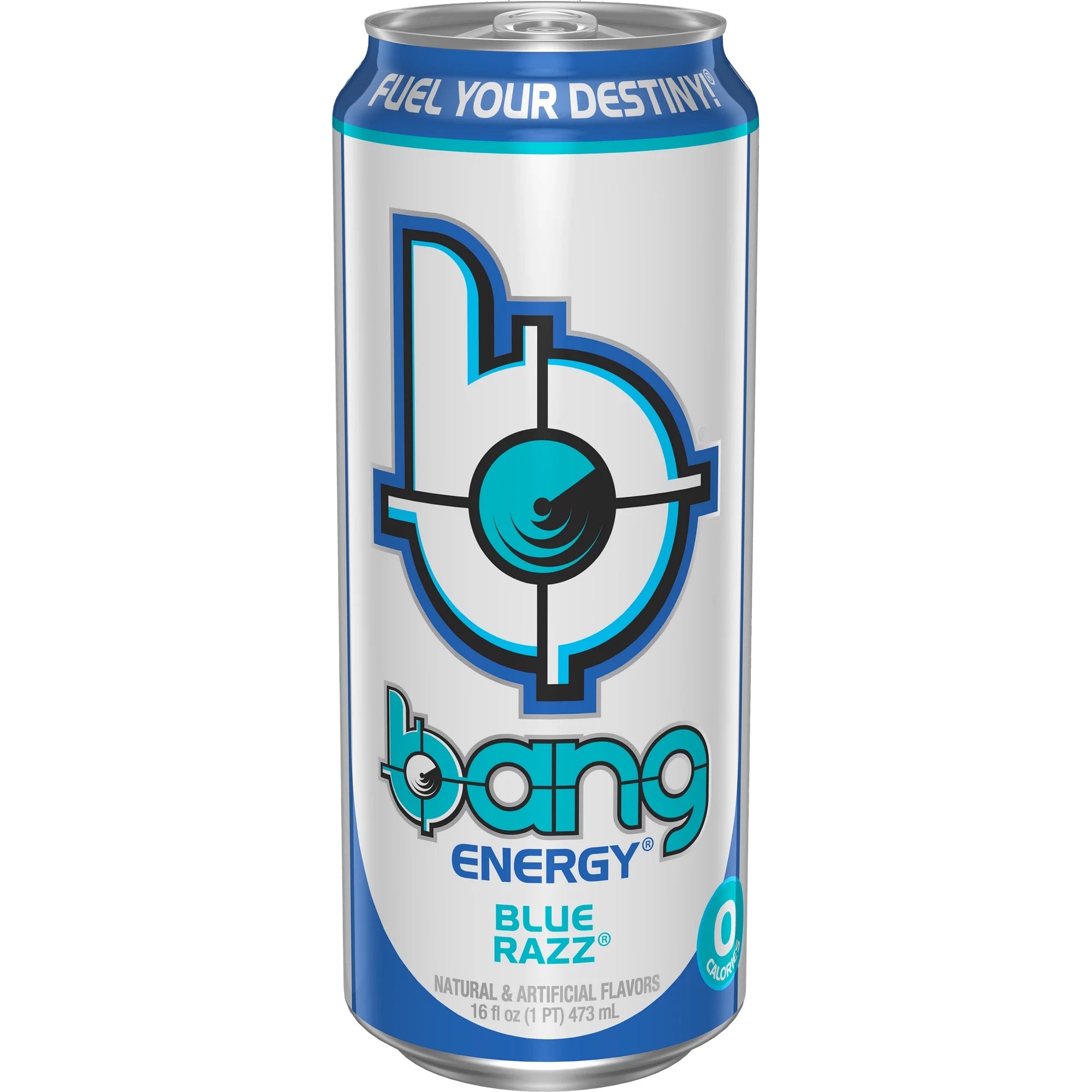 BANG Energy Drink Blue Razz 16 fl oz Can