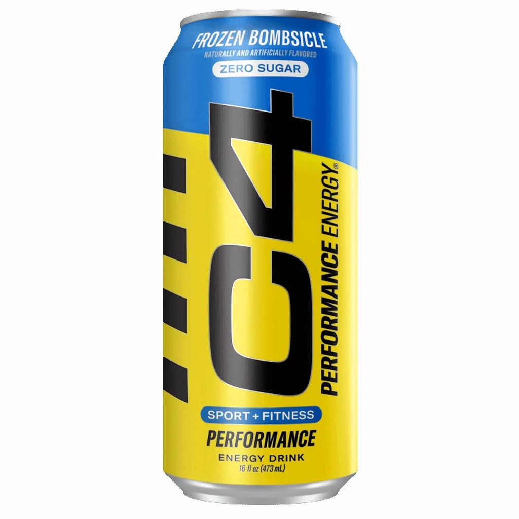 C4 Energy Performance Drink Frozen Bombsicle 16oz Single Can
