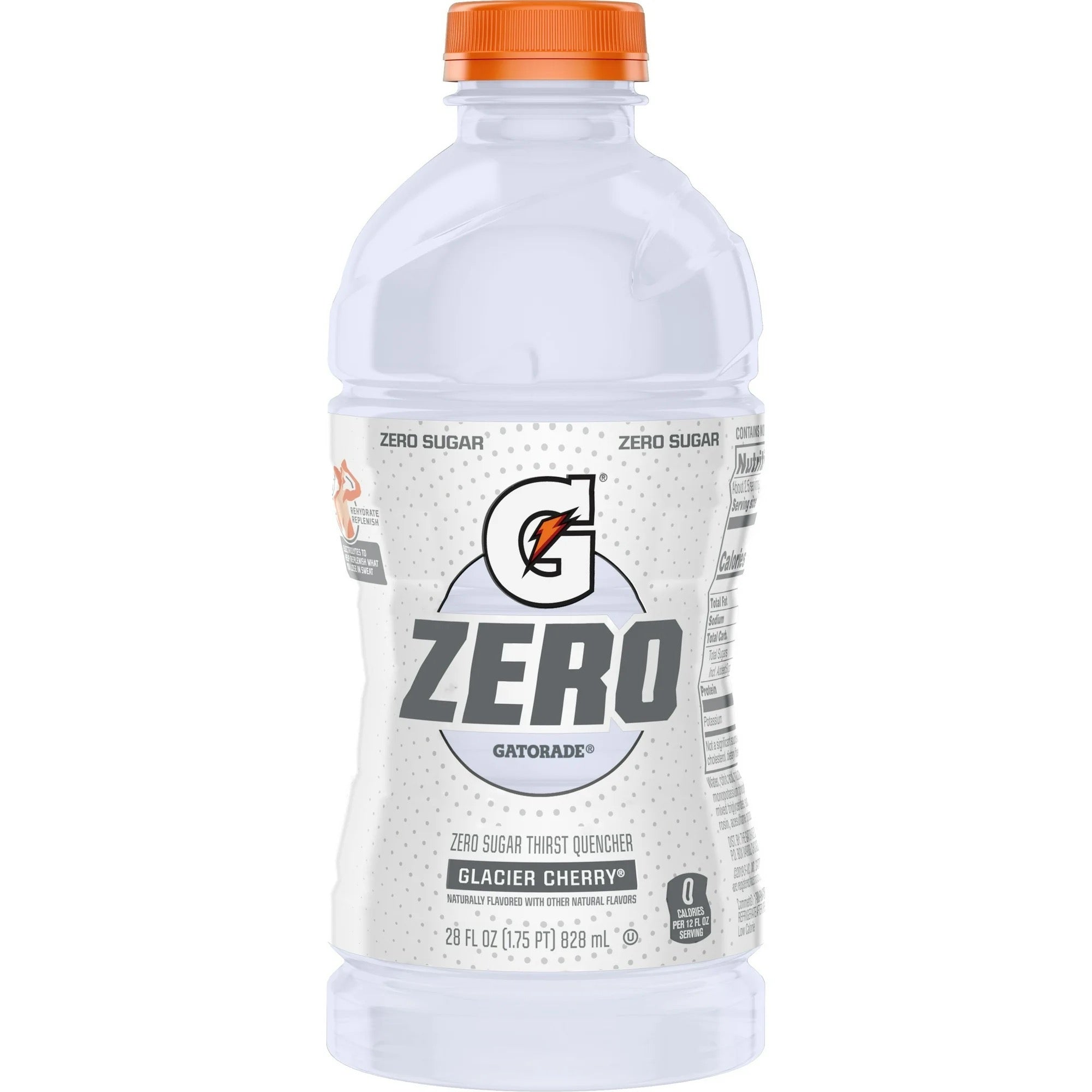 Gatorade Zero Sugar Glacier Cherry Thirst Quencher 28 oz Bottle