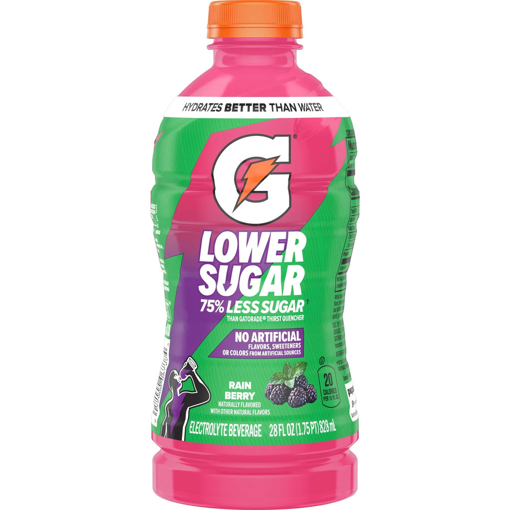 Gatorade 75% Less Sugar Rainberry 28 fl oz Bottle