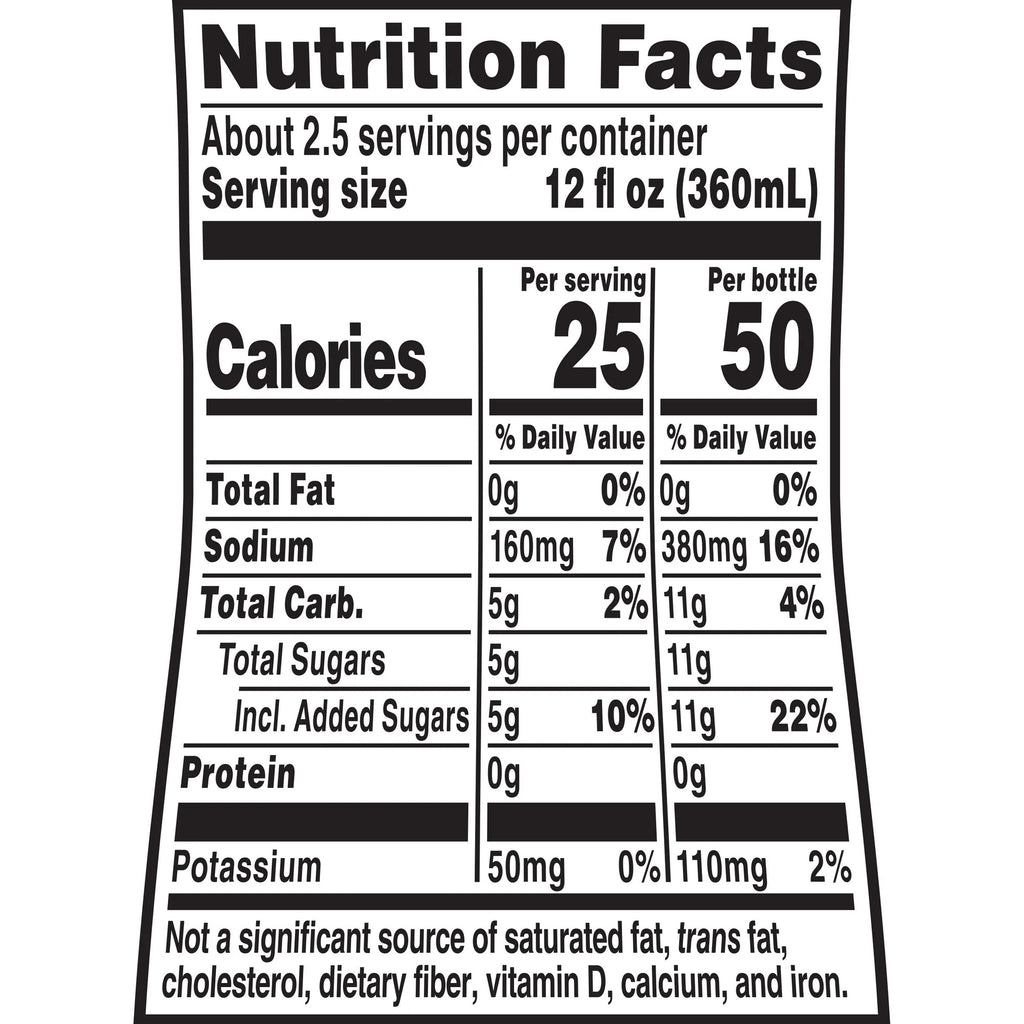 Gatorade 75% Less Sugar Glacier Cherry 28 fl oz Bottle