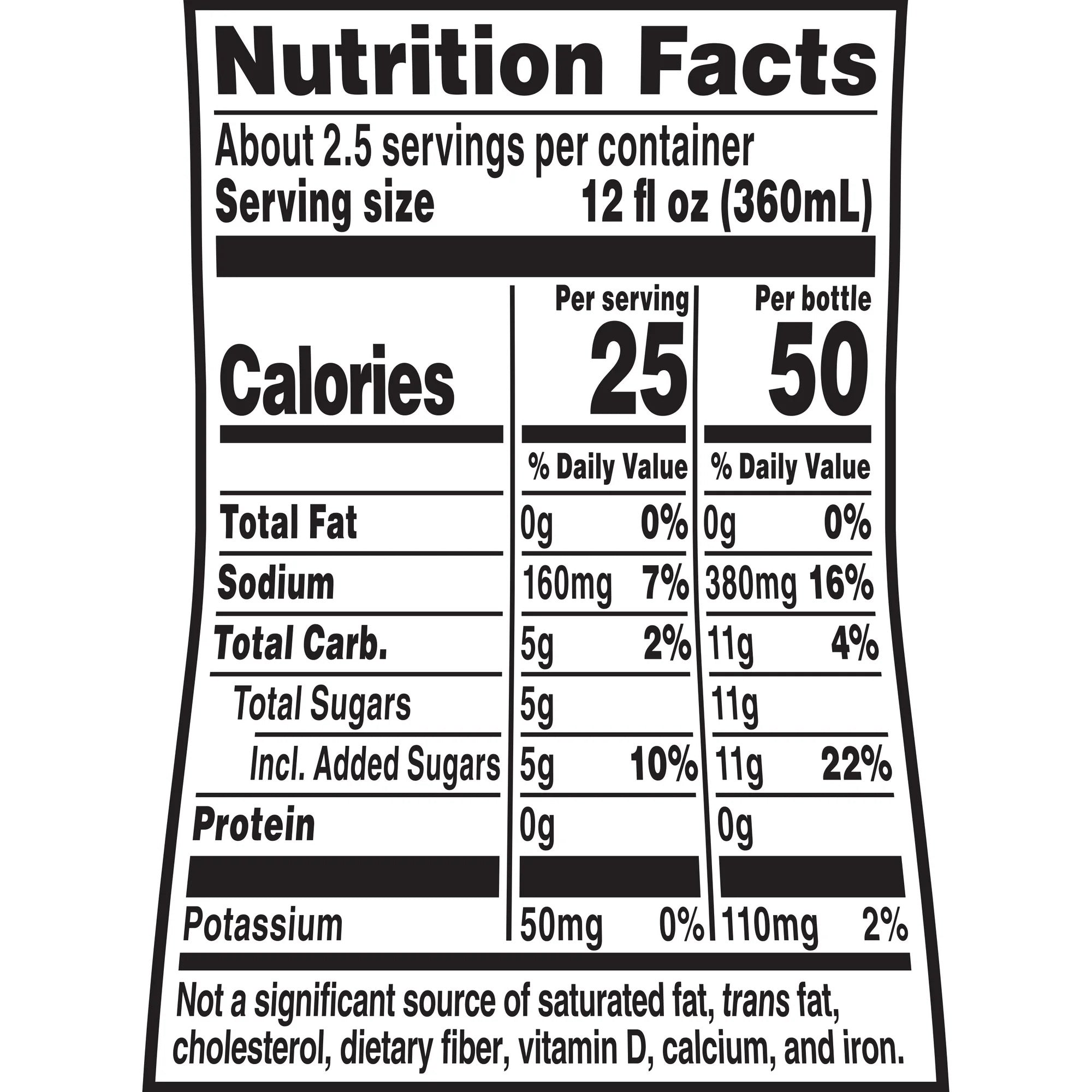 Gatorade 75% Less Sugar Glacier Cherry 28 fl oz Bottle