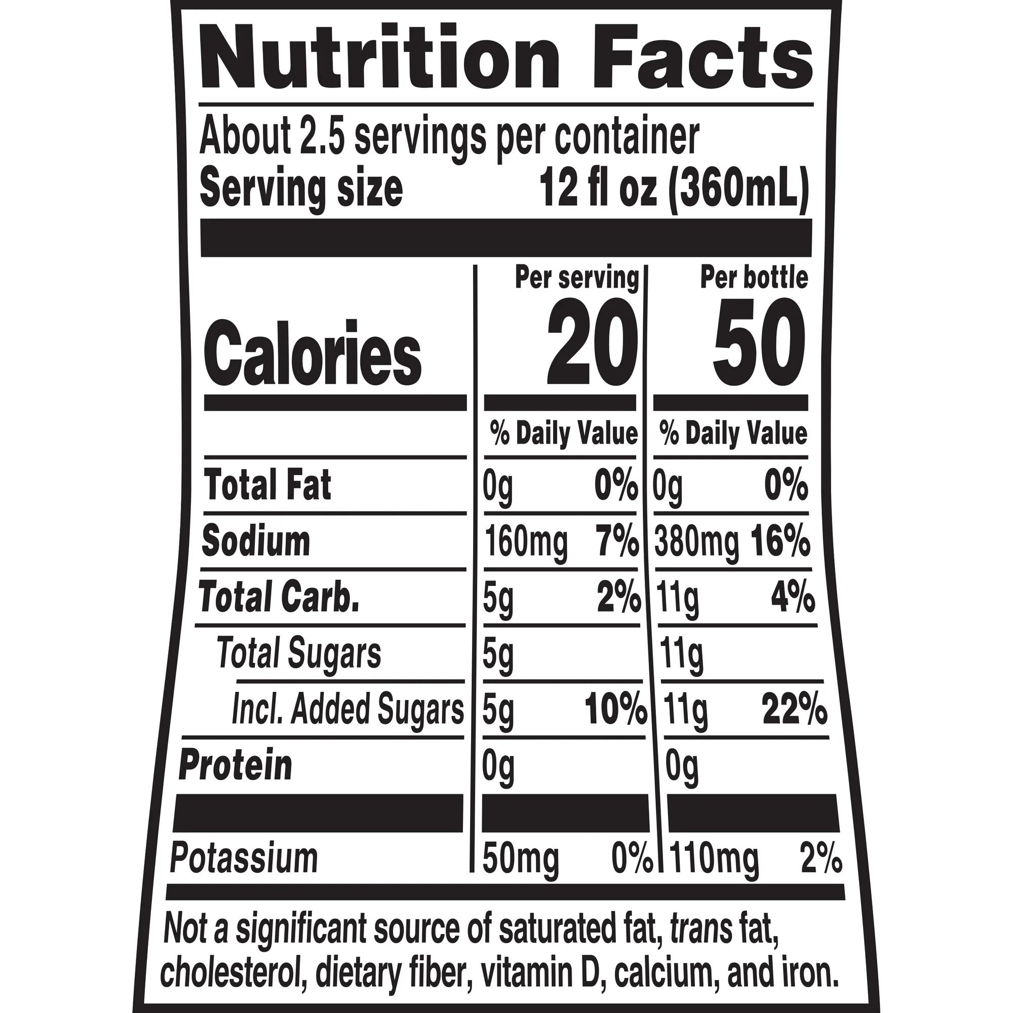Gatorade 75% Less Sugar Lemonade 28 fl oz Bottle
