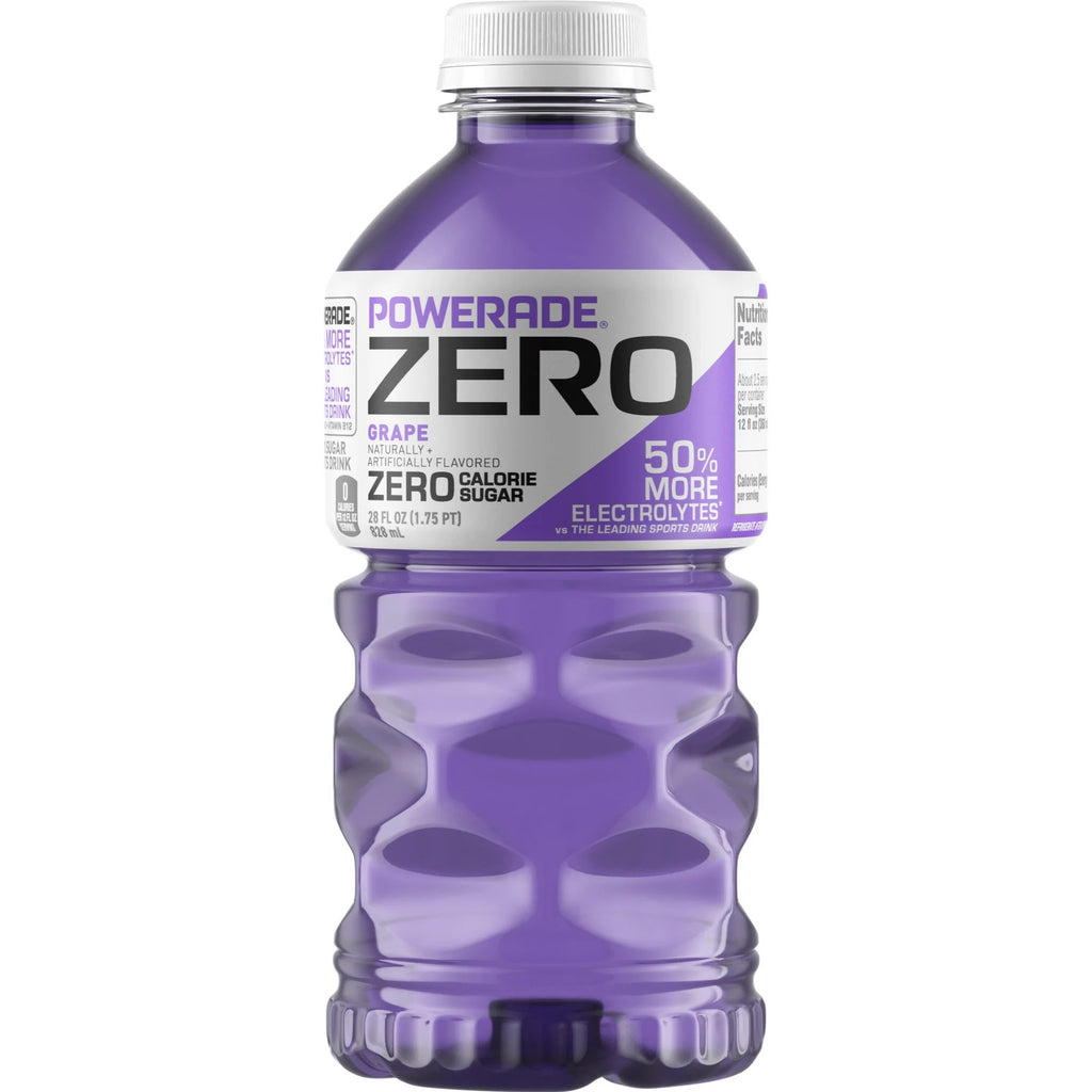 Powerade Zero Sugar Grape 28 fl oz Bottle