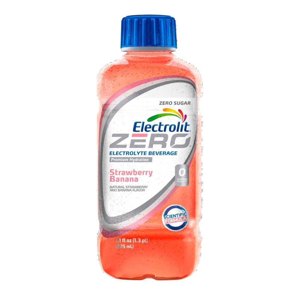 Electrolit Strawberry Banana Zero Sugar 21 fl oz Bottle