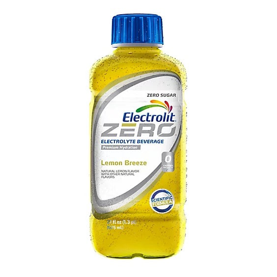 Electrolit Lemon Breeze Zero Sugar 21 fl oz Bottle