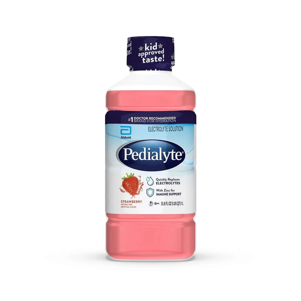 Pedialyte Strawberry 1 Liter Bottle