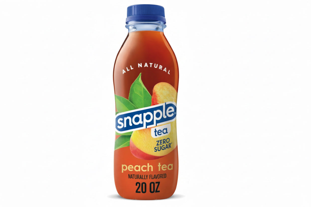 Snapple Peach Iced Tea Zero Sugar 20 fl oz