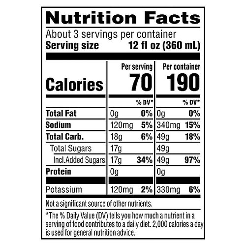 Brisk Strawberry Melon Iced Tea 1 Liter Bottle