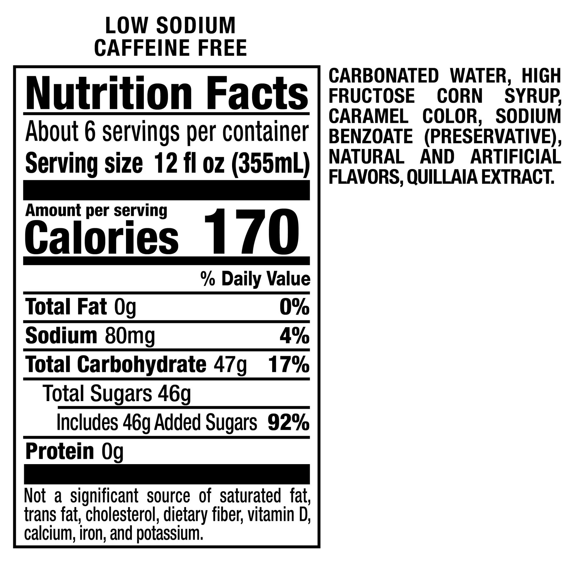 A&W Root Beer Soda 2 L