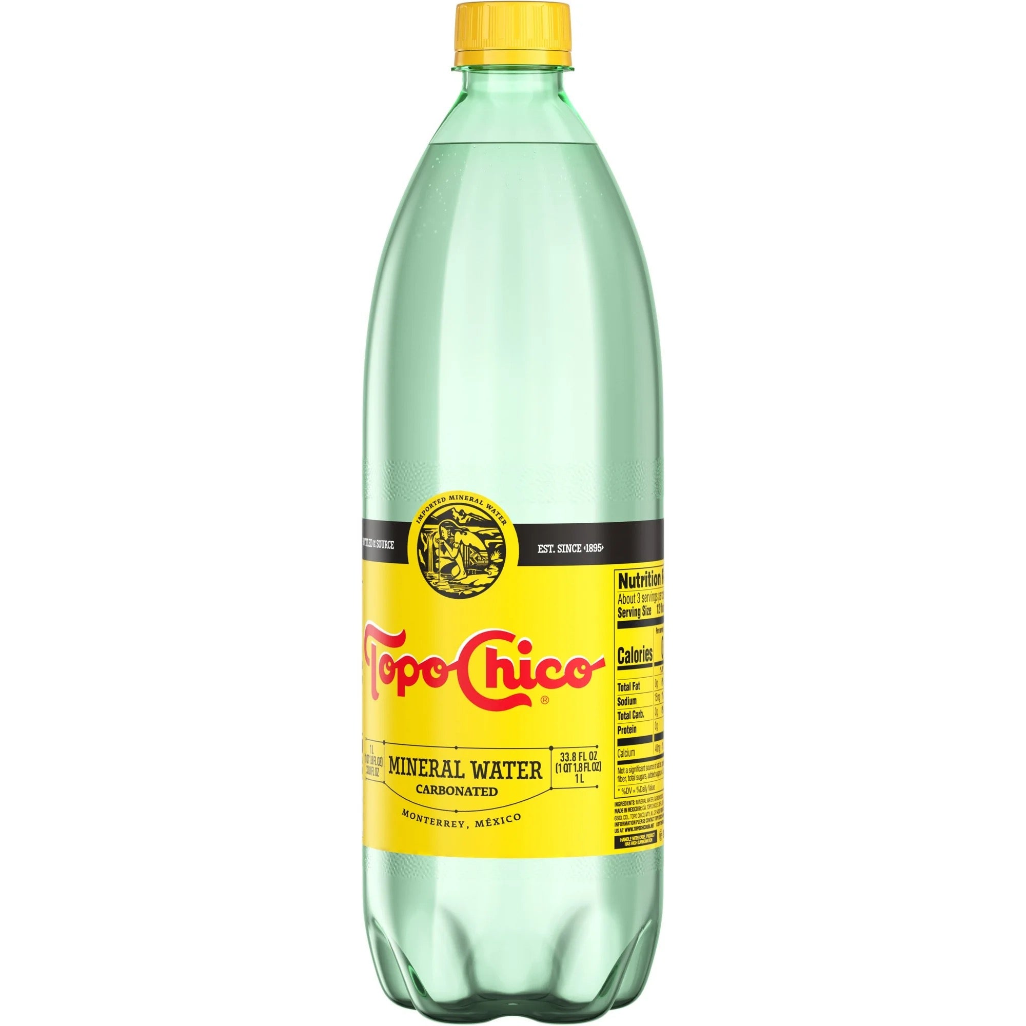 Topo Chico Sparkling Mineral Water 1 Liter Bottle