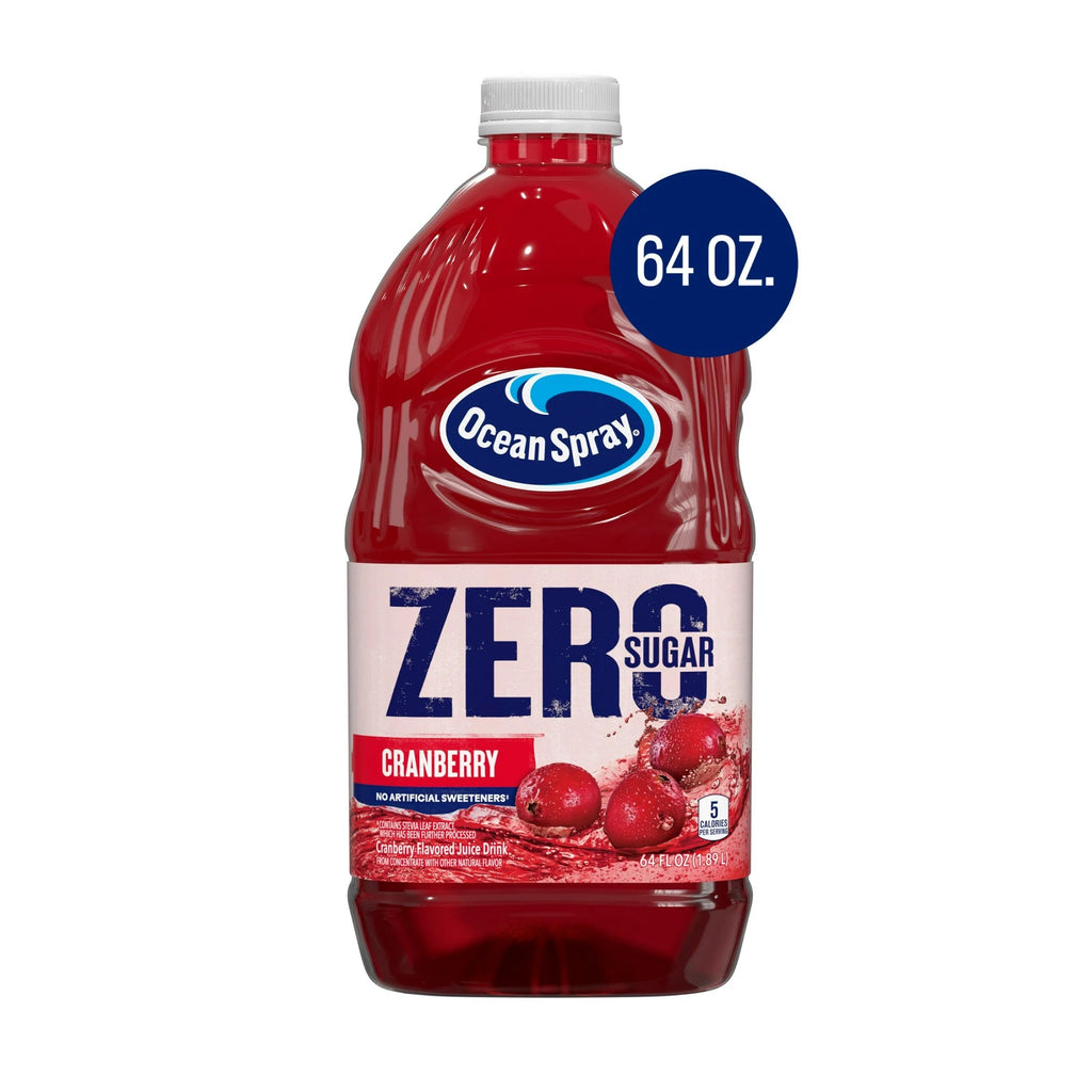 Ocean Spray Zero Sugar Cranberry Juice Drink 64 oz