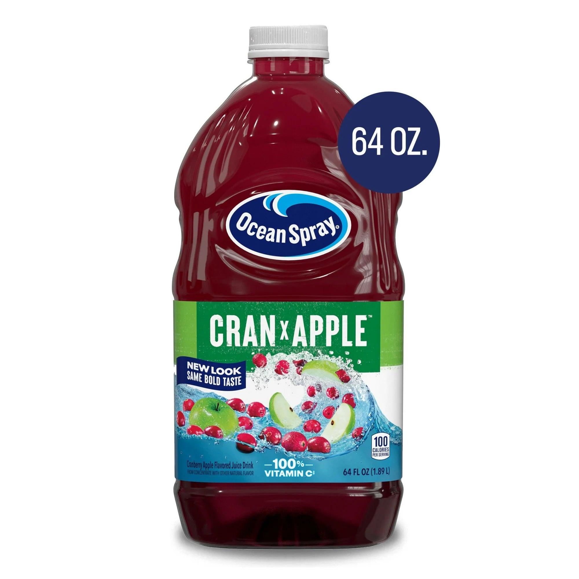 Ocean Spray Cran Apple Cranberry Apple Juice Drink 64 oz