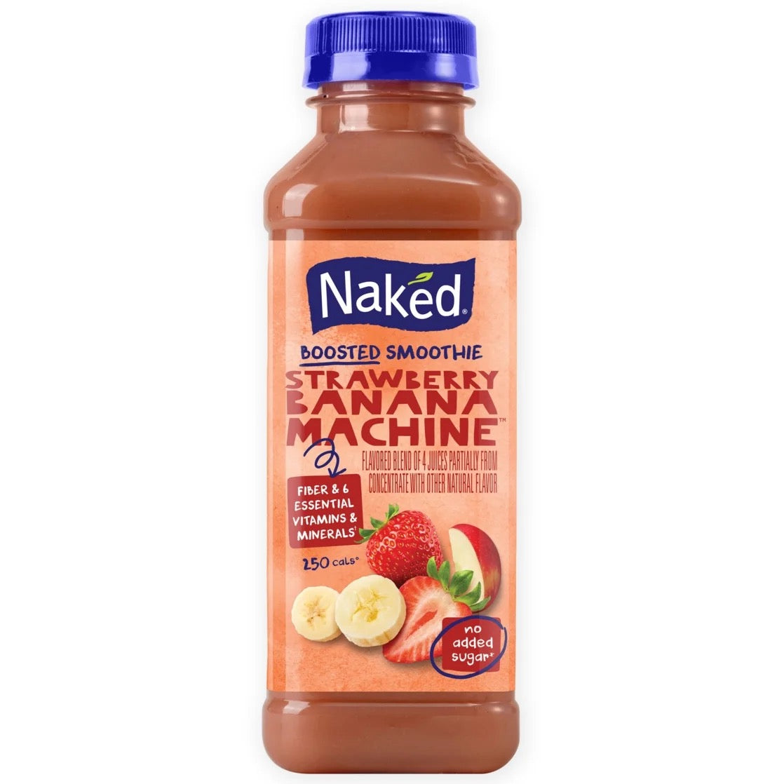 Naked Boosted Smoothie Strawberry Banana Machine 15.2 oz