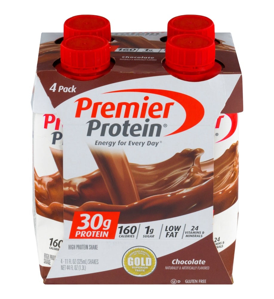 Premier Protein Shake Chocolate 30g Protein 11 Fl Oz 4 ct