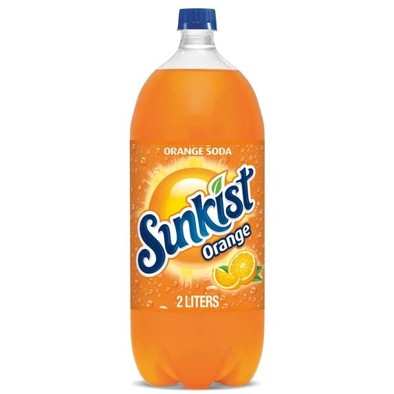 Sunkist Orange Soda 2 Liter