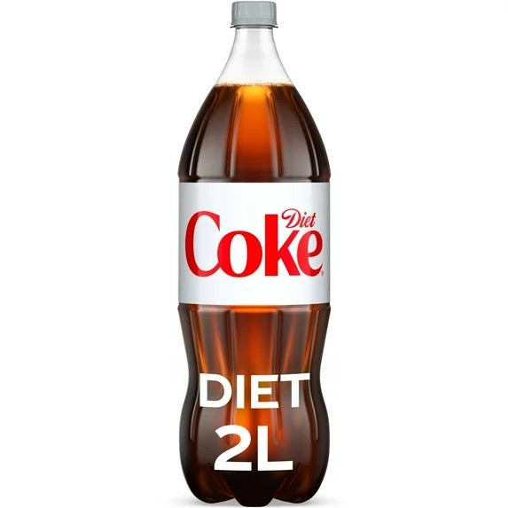 Diet Coke Soda 2 Liters