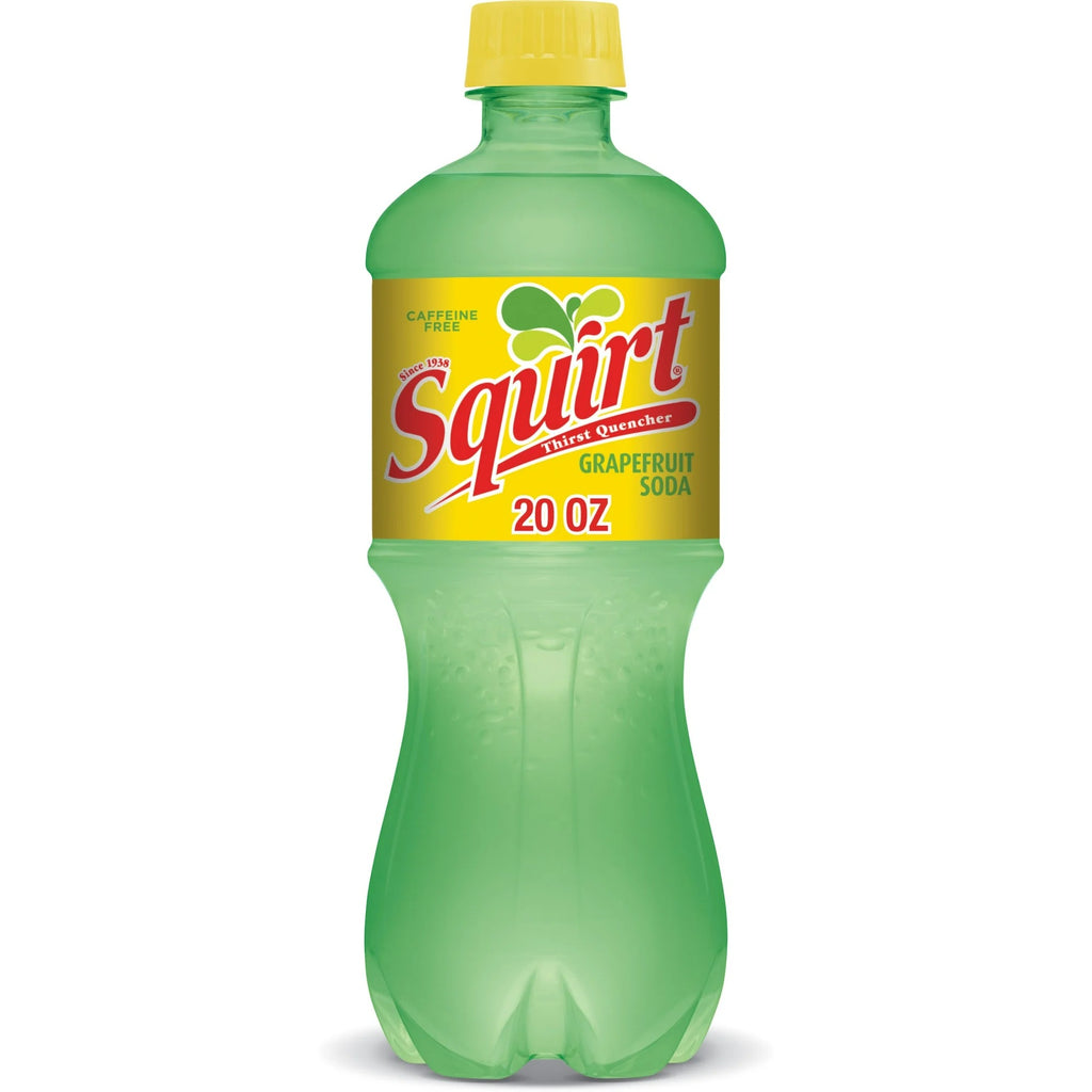 Squirt Caffeine Free Grapefruit Soda 20 fl oz Bottle
