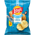 Lay's Salt & Vinegar Potato Snack Chips Party Size 12.5 oz Bag