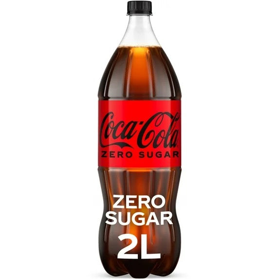 Coca-Cola Zero Sugar Soda 2 Liter