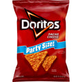 Doritos Nacho Cheese Snack Chips Party Size 14.5 Ounce Bag