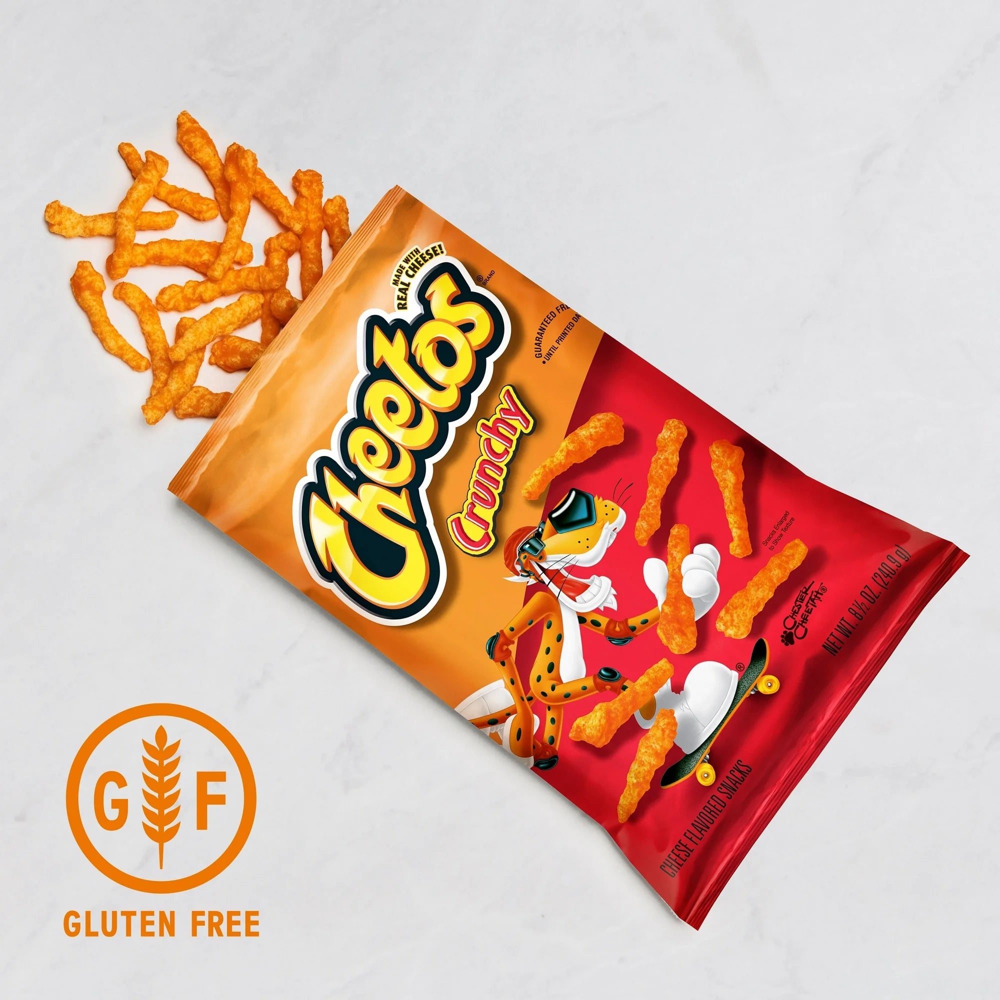 Cheetos Crunchy Cheese Flavored Snacks, 15 oz Bag