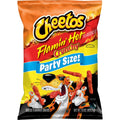 Cheetos Crunchy Cheese Flavored Flamin Hot Party Size 15 oz Bag